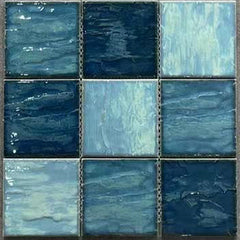 Swimming pool Crackle (97X97 Sky blue)