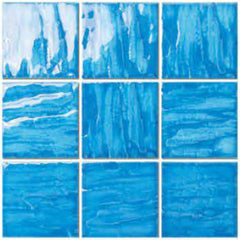 Swimming pool Crackle( 97X97 ,Aquamarine)