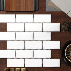 FLAT PORCELAIN MOSAICS（45X95，white）