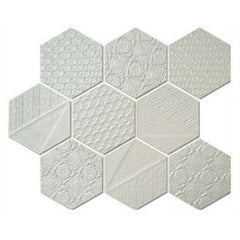 Hexagonal(95X110 ,White)