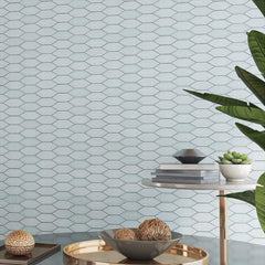 PICKET CERAMIC MOSAICS（126X47，Light green）