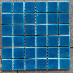 Swimming pool Crackle（48X48，Dack blue）