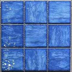 Swimming pool Crackle(97X97, Bluish blue)