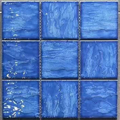 Swimming pool 2023（97X97，White-blue）