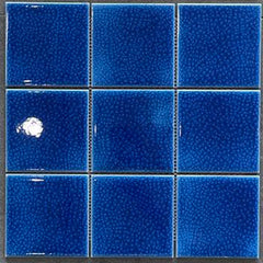 Swimming pool 2023（97X97，White-blue）