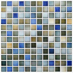 Swimming pool Crackle（23X23，Blue）