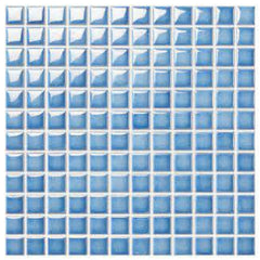 Swimming pool Crackle（23X23，Dack blue）