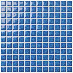 Swimming pool Crackle（23X23，Dack blue）