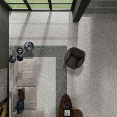 Venetian Terrazzo(600X600, dark gray marble)