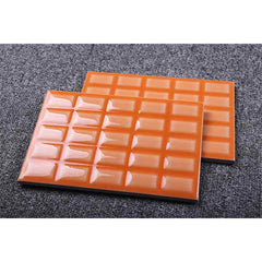 Rectangular Flower piece(120X180,Light orange)