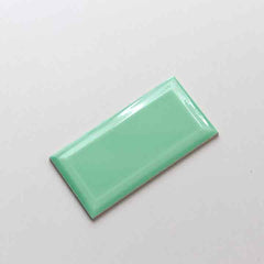 Rectangular Bevel(100X200,Light Green )