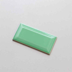 Rectangular Bevel(75X150,Light Green)