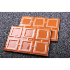 Rectangular Flower piece(120X180,Light orange)