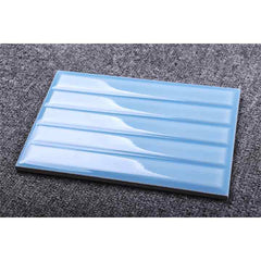 Rectangular Flower piece(120X180,Light blue)