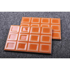 Rectangular Flower piece(120X180,Light orange)