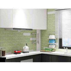 Rectangular Curved edge(75X300,Light Green)