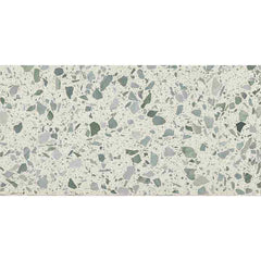 WIDE GREEN  (White Rustic Tiles, Green Rustic Tiles, 600X1200)