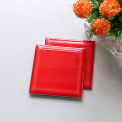 Rectangular Bevel(150X150,Red)