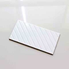 Rectangular Diagonal (150X300, White)