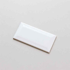 Rectangular Bevel(75X150,White )