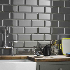 Rectangular Bevel(100X200,Dark Gray )