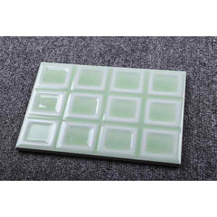 Rectangular Flower piece(120X180,Light Green)