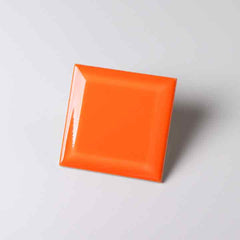 Rectangular Bevel(100X100,Orange）