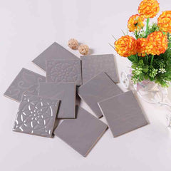 Rectangular lace (100X100,Gray )