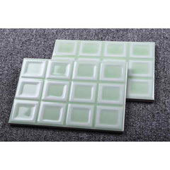 Rectangular Flower piece(120X180,Light Green)