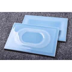 Rectangular Flower piece(120X180,Light blue)