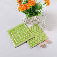 Rectangular Pattern (150X150,Light Green)