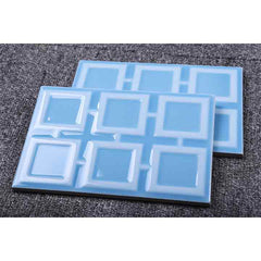 Rectangular Flower piece(120X180,Light blue)