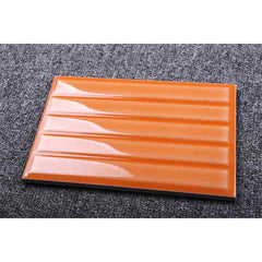 Rectangular Flower piece(120X180,Light orange)