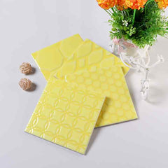 Rectangular Pattern (150X150, Yellow)