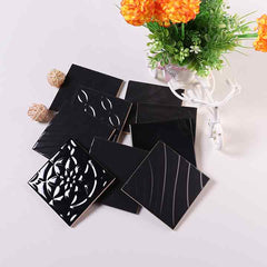 Rectangular lace (100X100,Black)