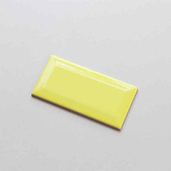 Rectangular Bevel(75X150,Yellow)