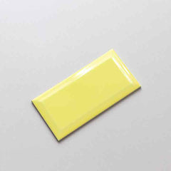 Rectangular Bevel(100X200,Yellow )