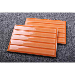 Rectangular Flower piece(120X180,Light orange)