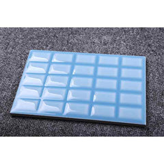 Rectangular Flower piece(120X180,Light blue)