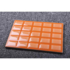 Rectangular Flower piece(120X180,Light orange)